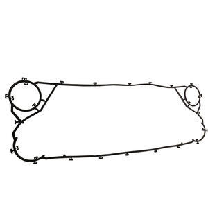 Heat Resistant Up To 170°C Corrosion Resistant Solid Core Sealing Strip Plate Heat Exchanger Gasket