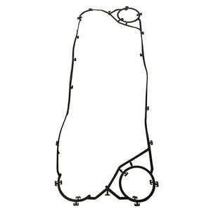 Glue-on Plate Heat Exchanger Gaskets Flat Gasket Design for Up To 10 Bar Pressure Range